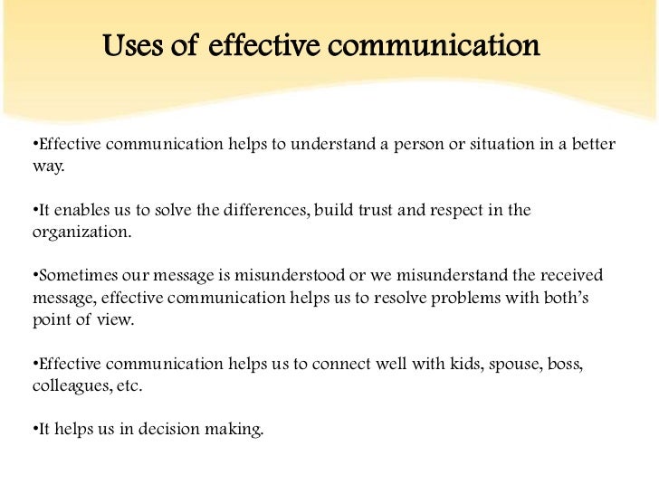 essay writing on effective communication skills